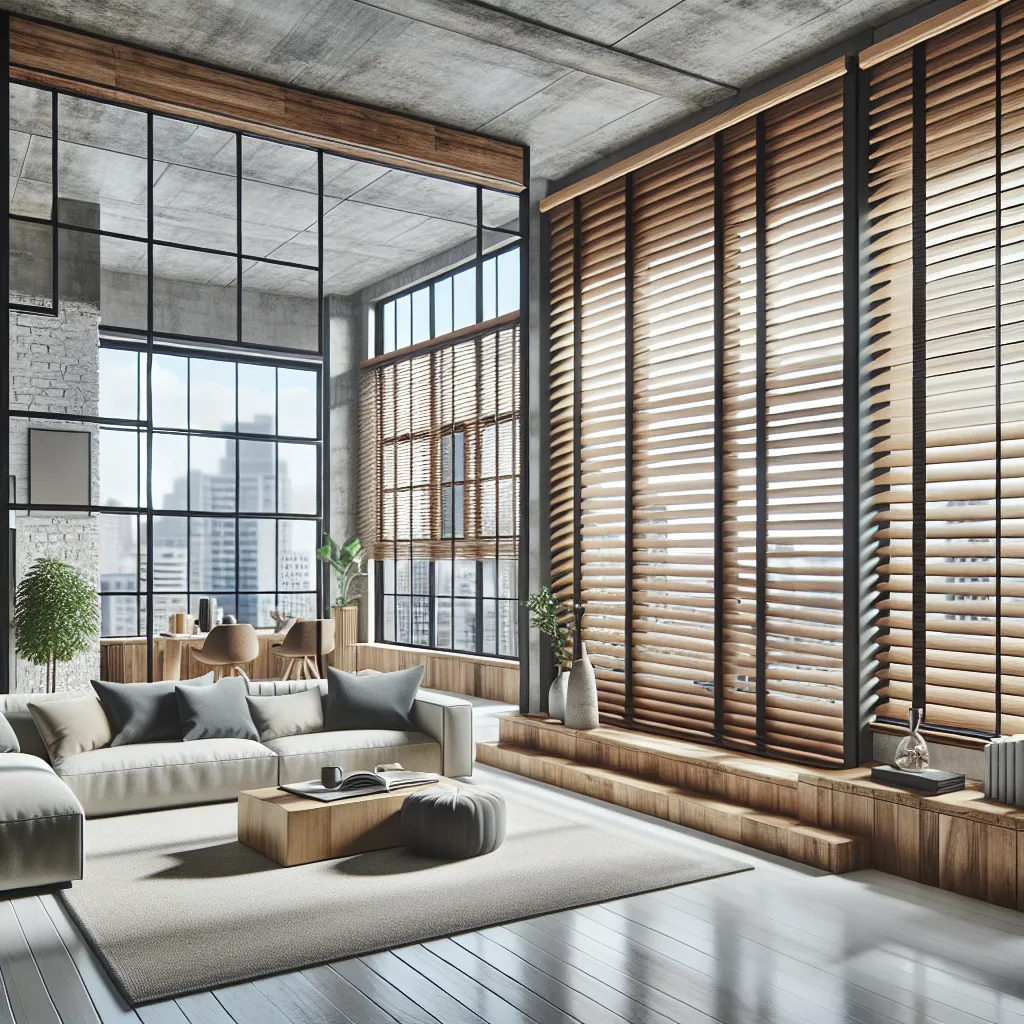 Cordless Wood Blinds